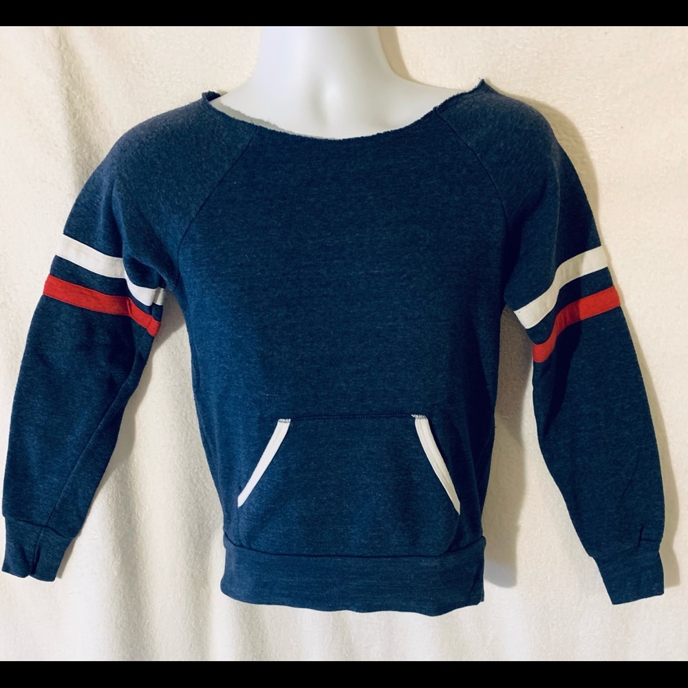 Rare NWOT Alternative Earth Navy Small Sweatshirt